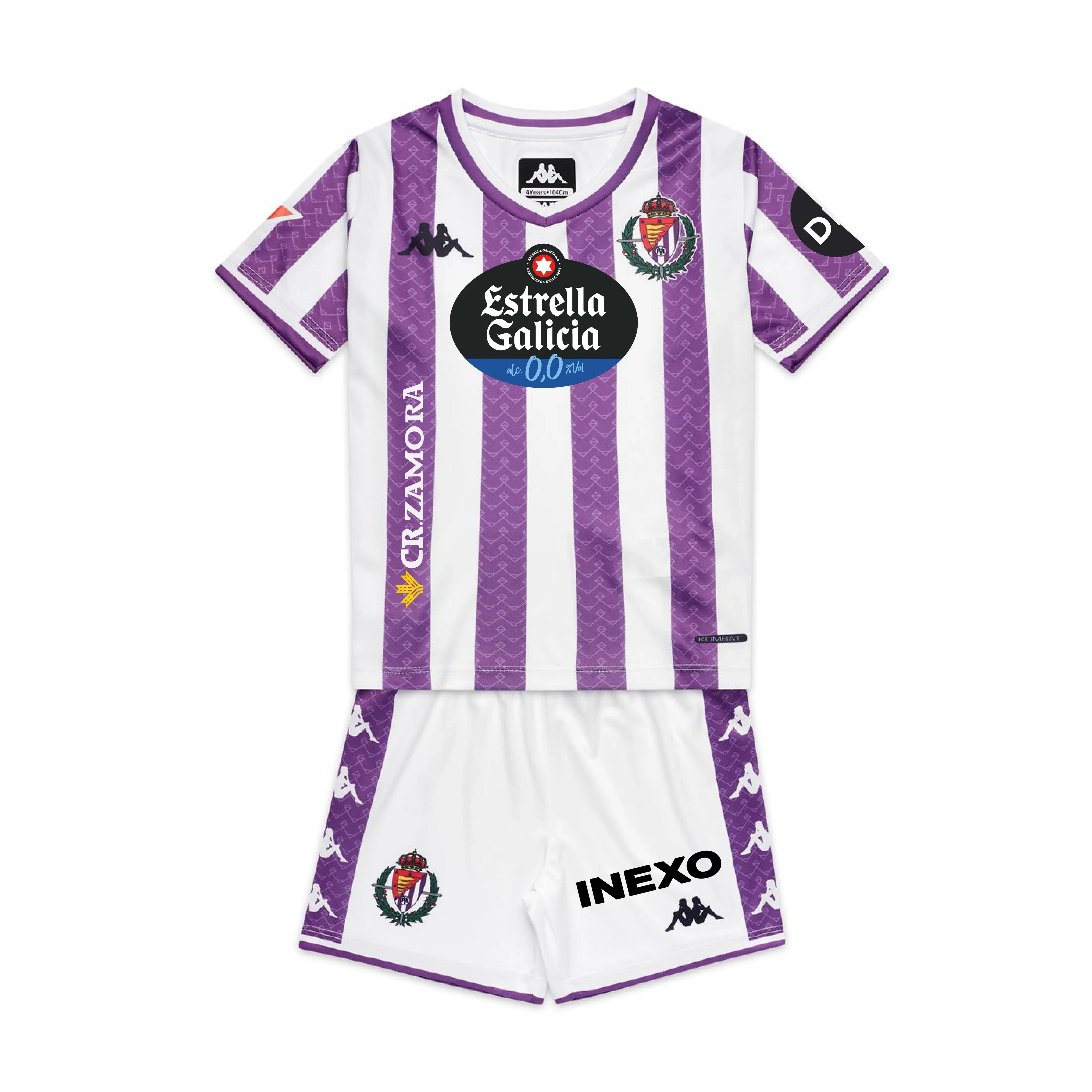 Kit Infantil Real Valladolid 25/26 Home