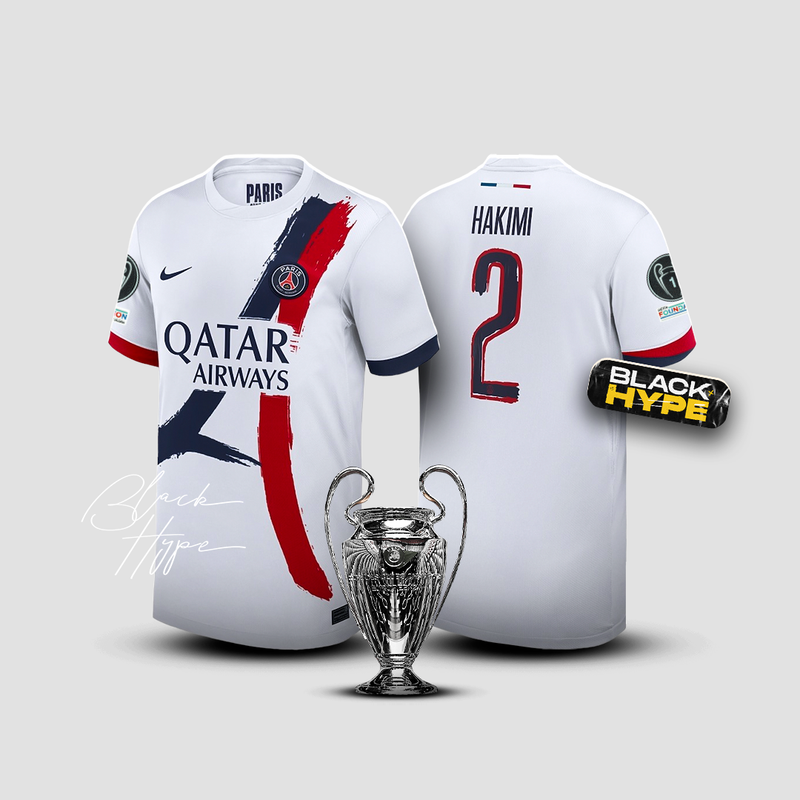 Camisa Hakimi PSG 24/25 Away - Champions League