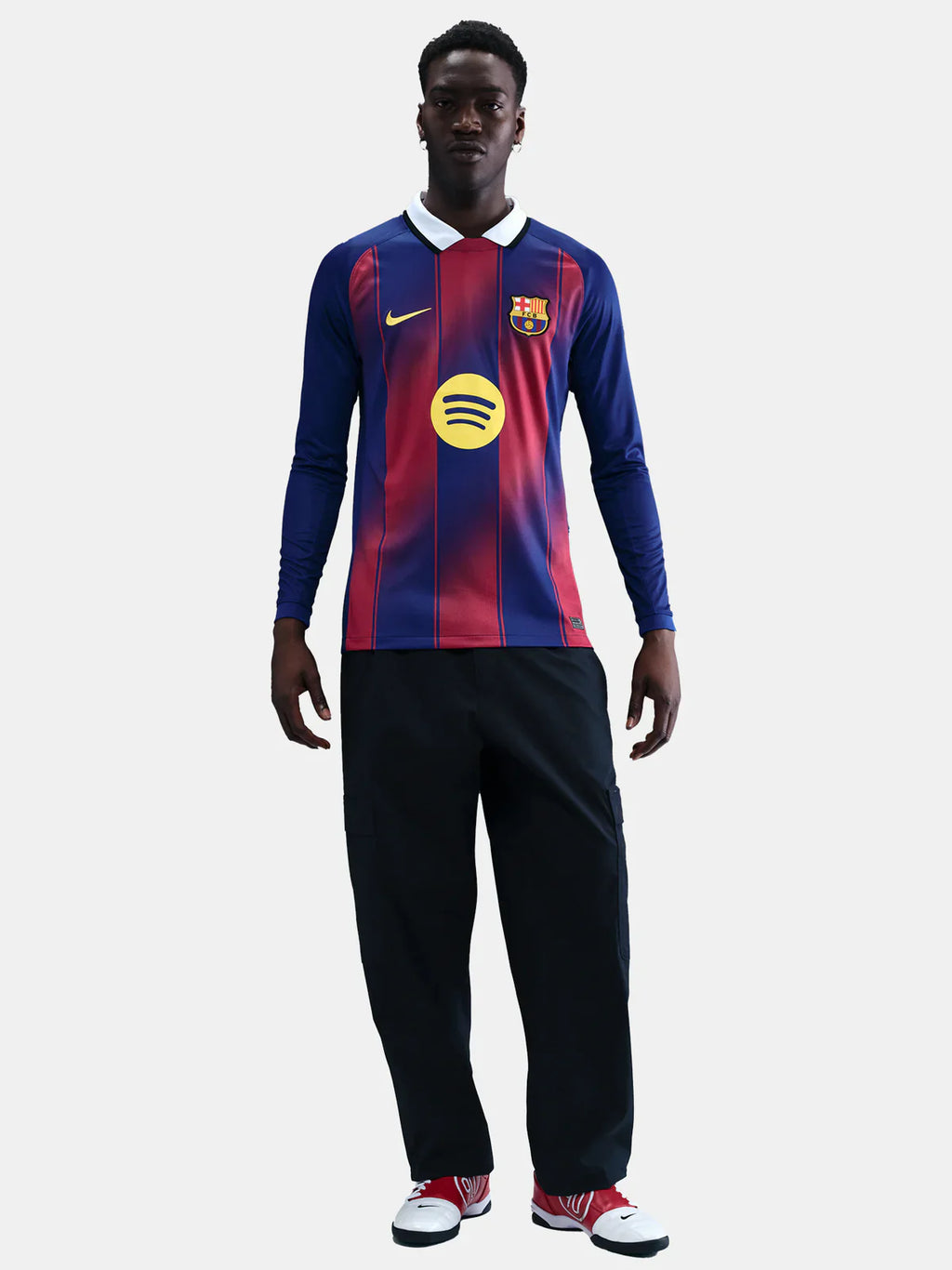 Camisa Barcelona Long Sleeve 25/26 Home