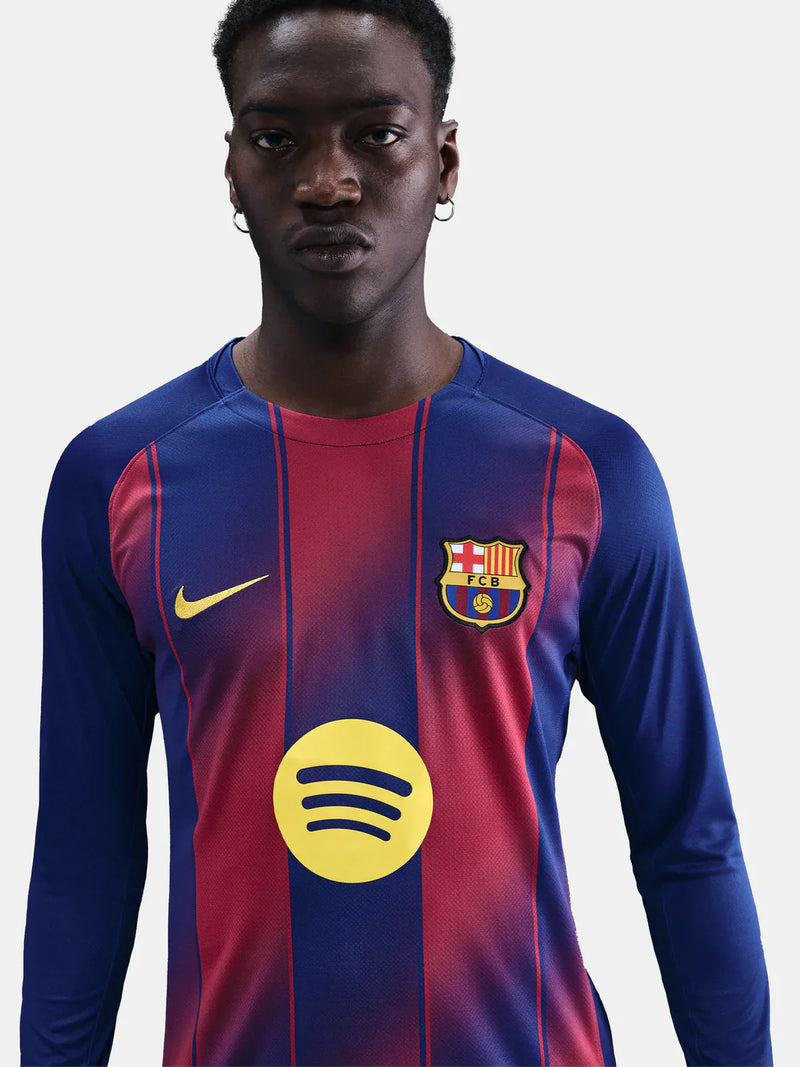 Camisa Barcelona Long Sleeve 25/26 Home