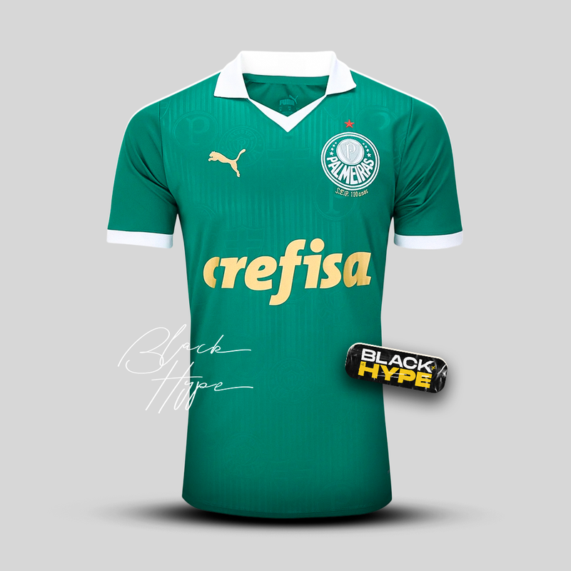 Camisa do Palmeiras Home 24/25 s/n° Torcedor Masculino - Verde