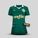 Camisa Feminina do Palmeiras Home 24/25  - Verde