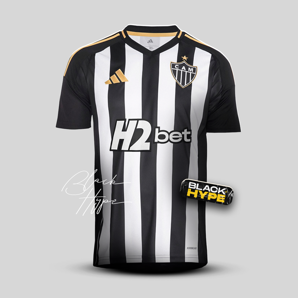 Camisa Atlético Mineiro Home 25/26 Com Patrocinio