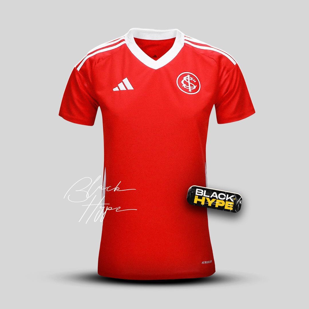 Camisa Internacional Feminina Home 25/26 - Vermelha