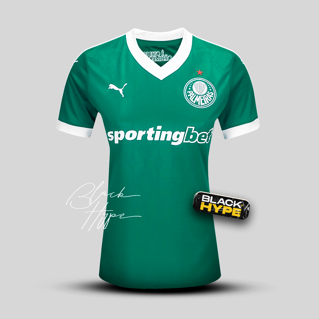 Camisa Palmeiras Feminina Home 25/26 - Verde