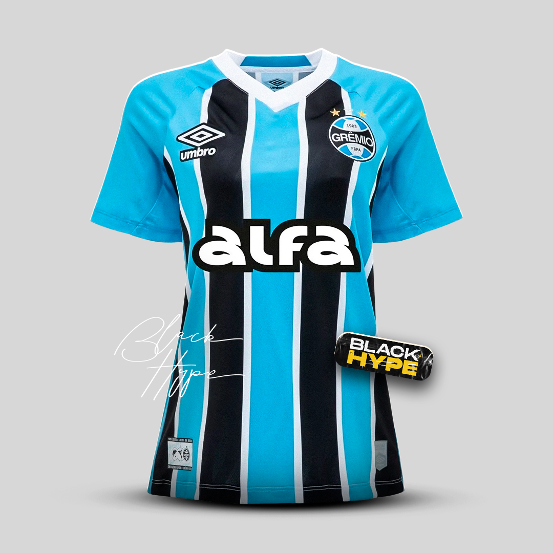 Camisa Umbro Gremio Home 25/26 - (Feminina)