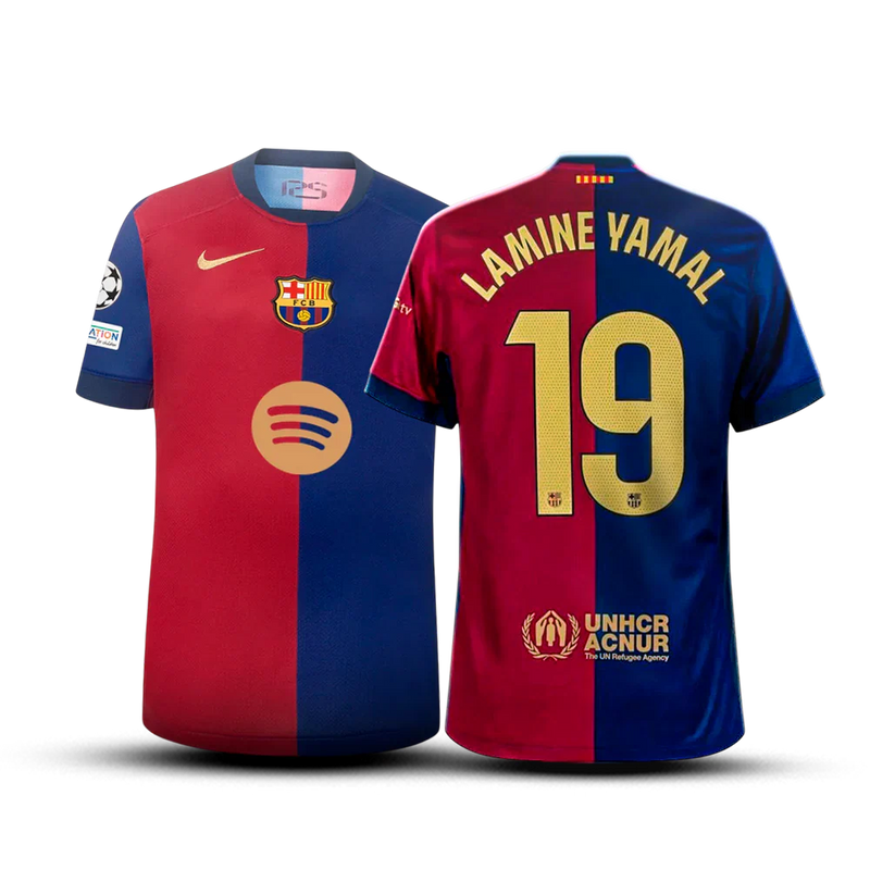 Lamine Yamal Camisa Barcelona 24/25 Home I - Spotify