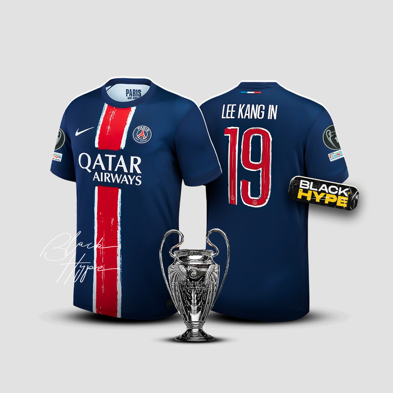 Camisa Lee Kang In PSG 24/25 Home - Champions League