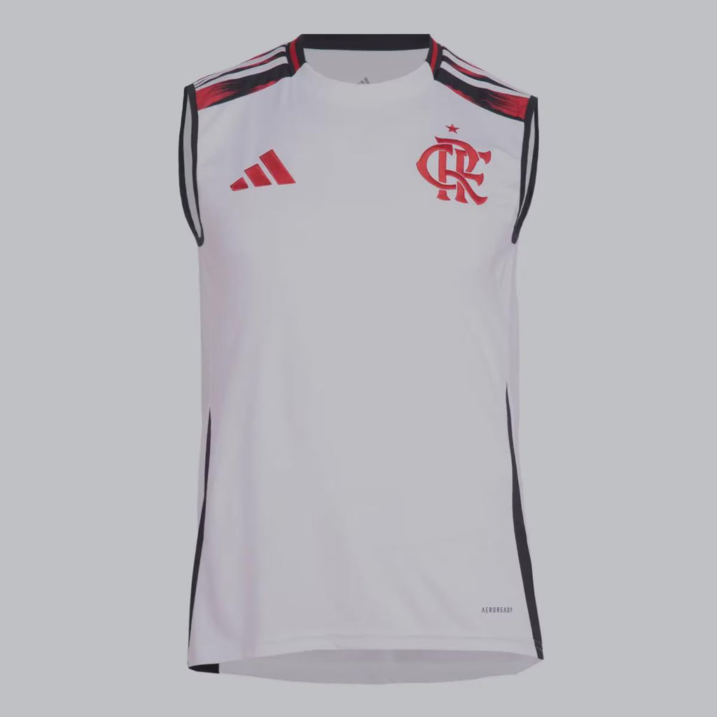 Regata Flamengo 2 Adidas 2025 - Branca