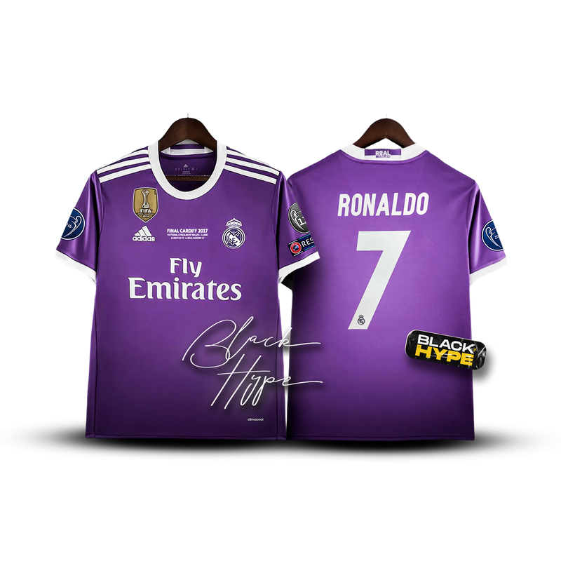 Camisa Cristiano Ronaldo Real Madrid 2017 Legend