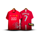 Camisa Cristiano Ronaldo Manchester United 07-08 Legend - Vermelho