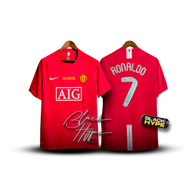 Camisa Cristiano Ronaldo Manchester United 07-08 Legend - Vermelho