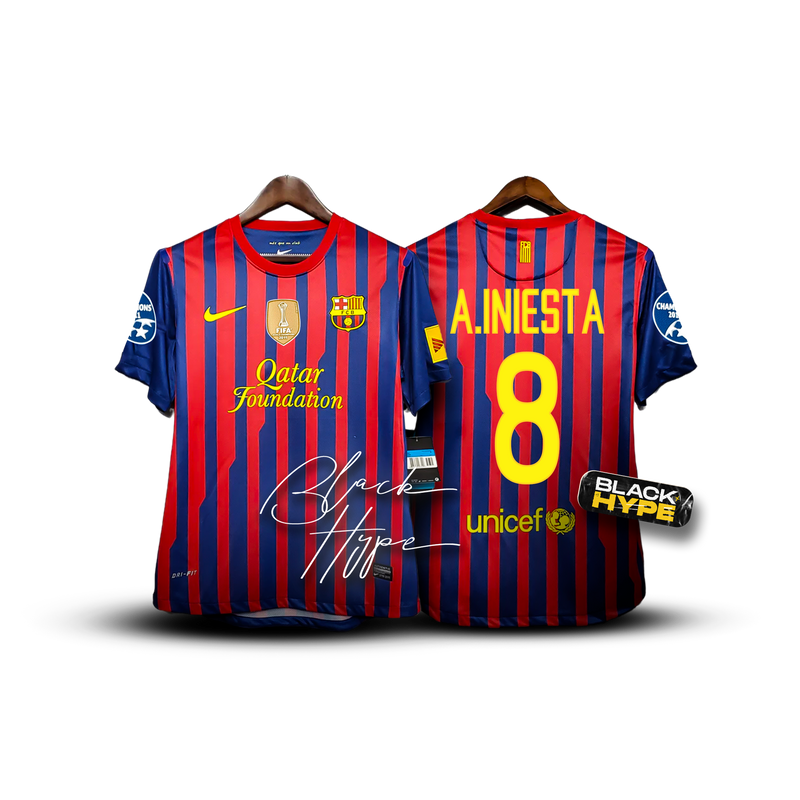 Camisa Iniesta Barcelona 11-12 Legend
