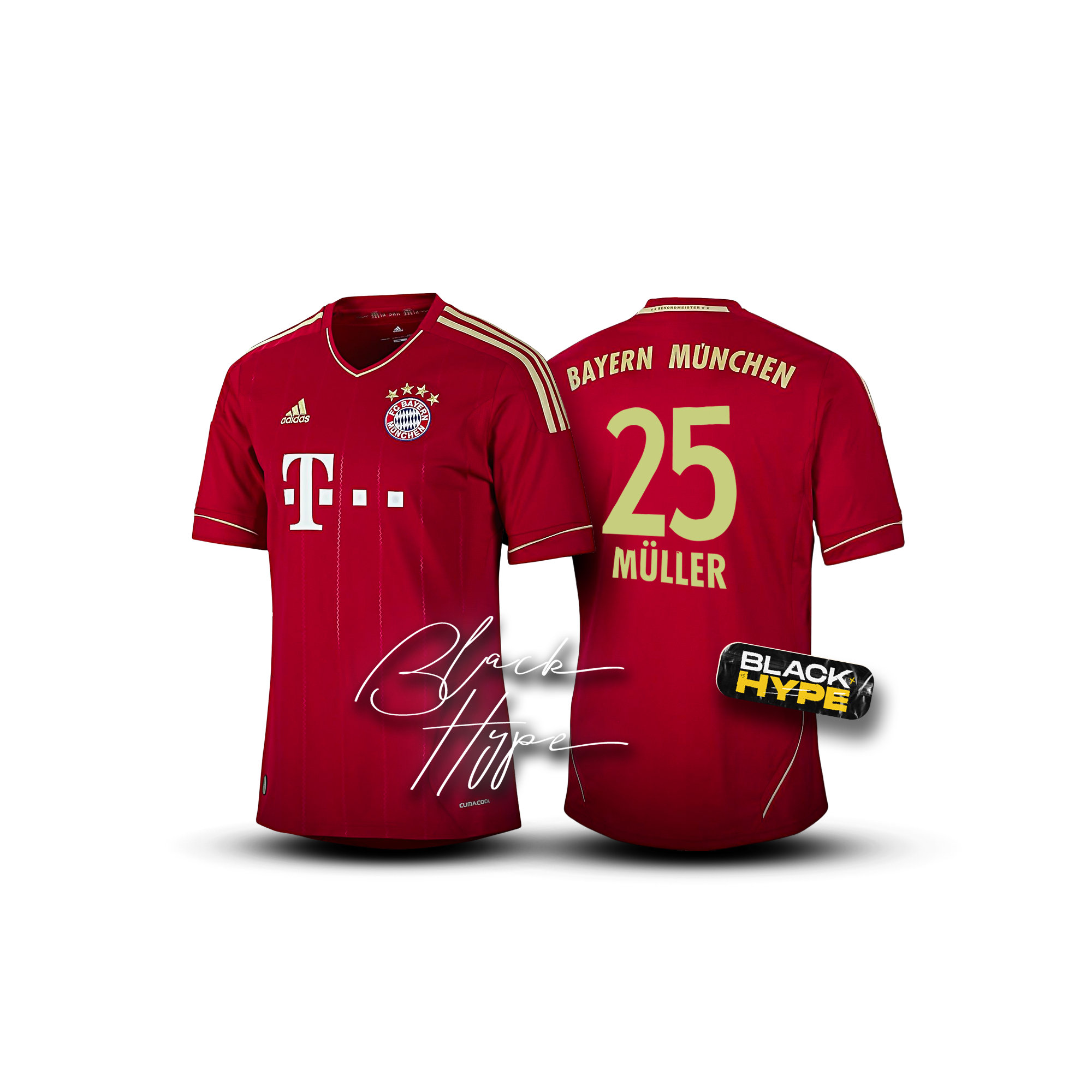Camisa Muller Bayern de Munique 12-13 Legend