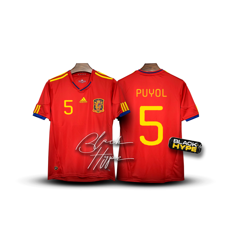 Camisa Puyol Espanha 2010 Legend