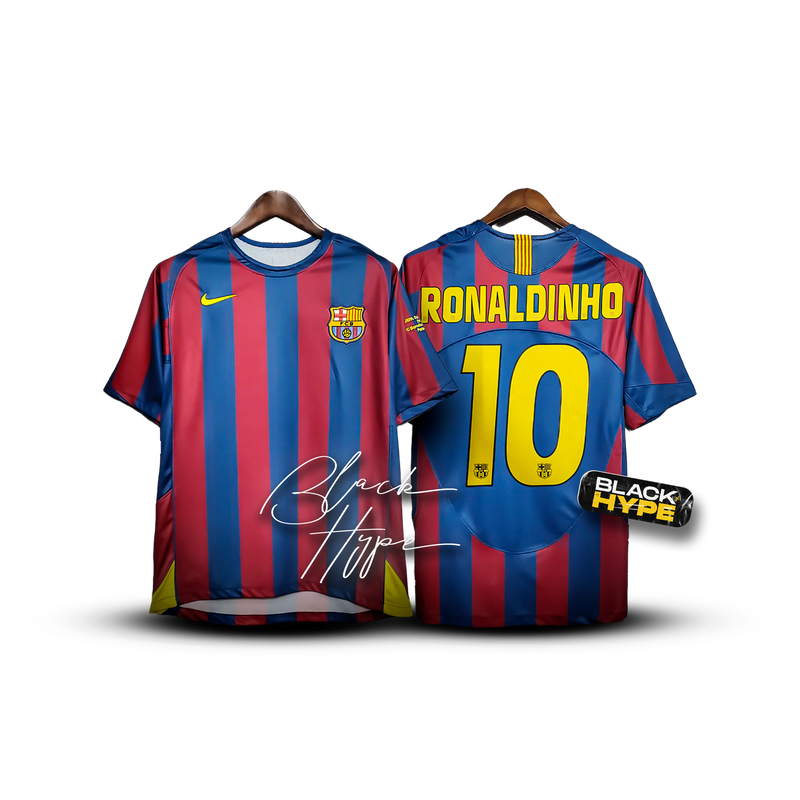 Camisa Ronaldinho Gaúcho Barcelona 2005 Legend