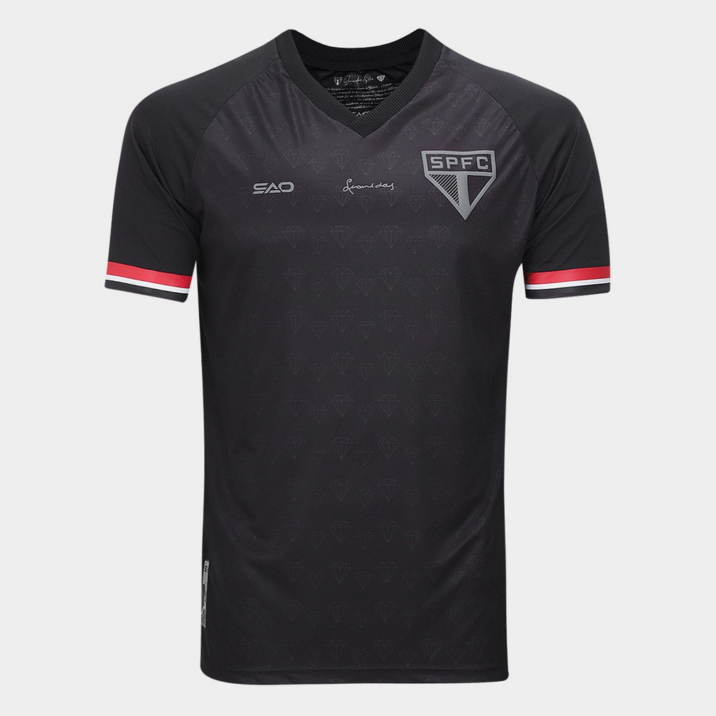 Camisa São Paulo Consciência Negra - Leônidas Diamante Negro 24/25