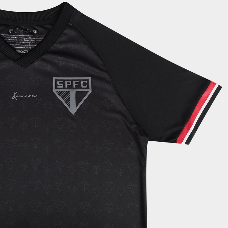 Camisa São Paulo Consciência Negra - Leônidas Diamante Negro 24/25