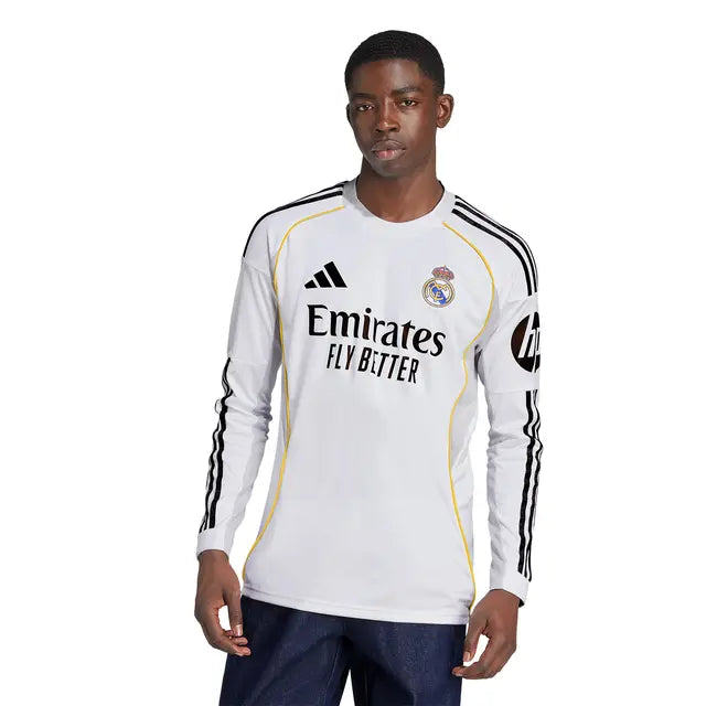 Camisa 25∕26 Real Madrid Home Long sleeve