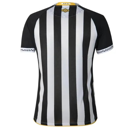 Camisa Santos Away 25/26 - Preta e Branca