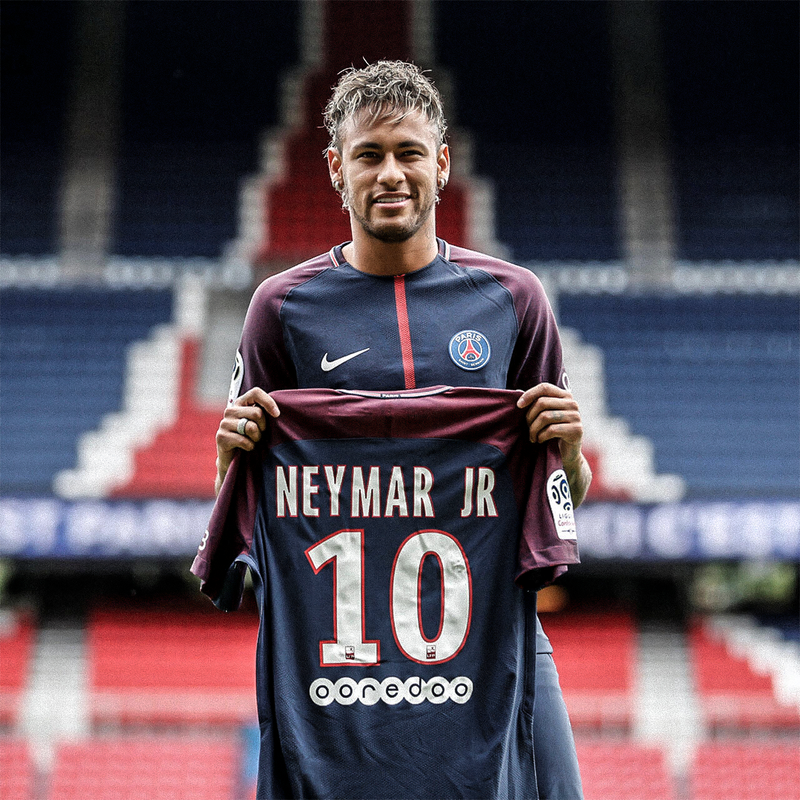 Camisa Neymar Jr Psg 17-18 Legend
