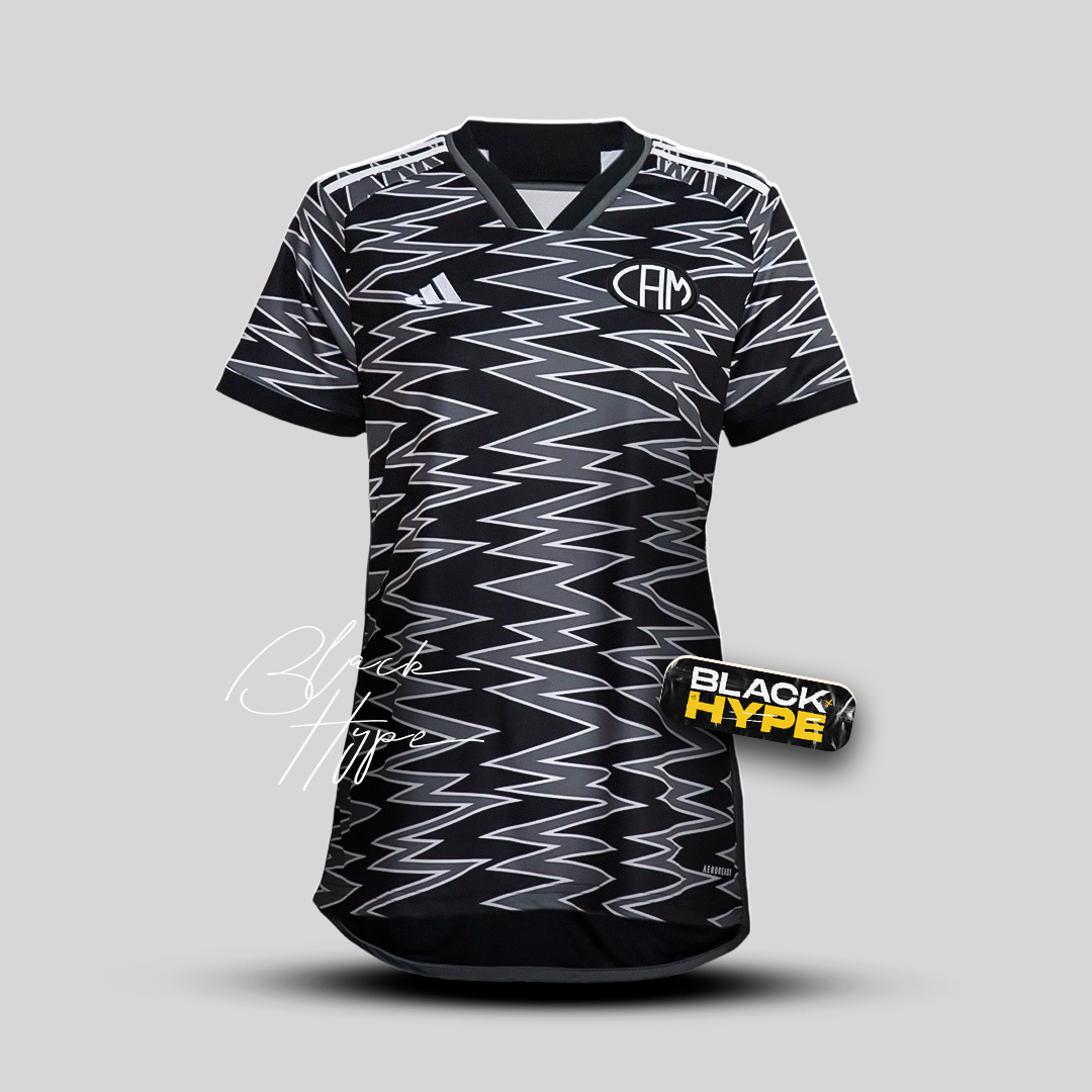 Camisa Atlético Mineiro Feminina Third 24/25 - Preta
