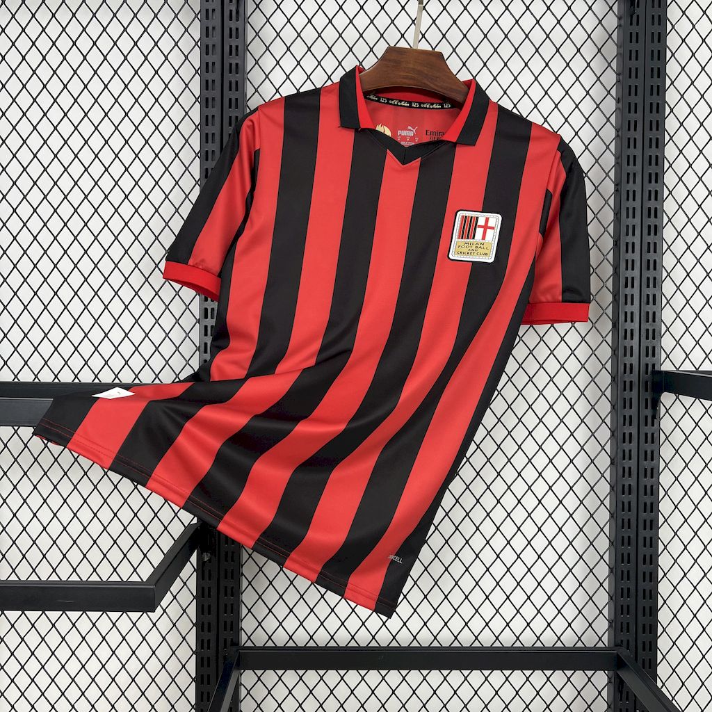 Camisa AC Milan 24/25 125th Anniversary Edition Retro
