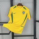 Camisa Retrô Seleção Brasil 2002/02 Home