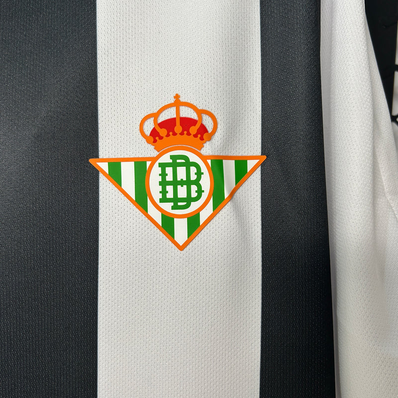 Camisa Real Betis 25∕26 Special Edition - Preto e Branco