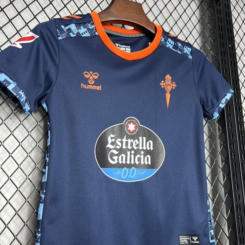 Conjunto Infantil Celta Vigo 2024/25 Away