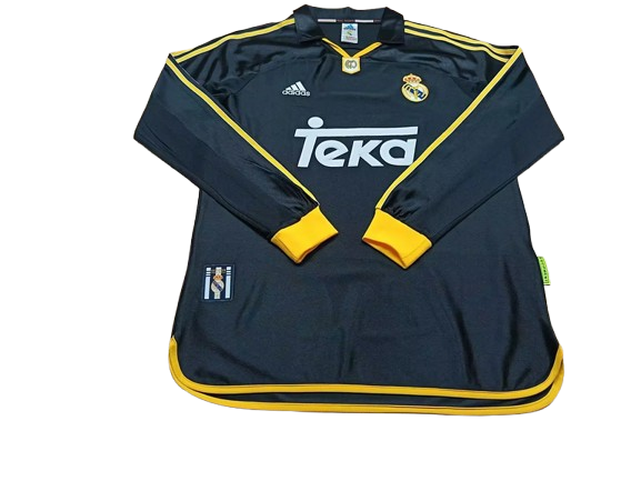 Camisa Real Madrid 99/00  Long Sleeve - Away Retro