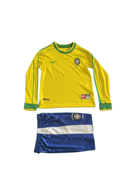 Kit Infantil Brazil 1998 Long Sleeve
