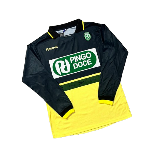 Camisa Sporting 99/00  Long Sleeve - Away Retro