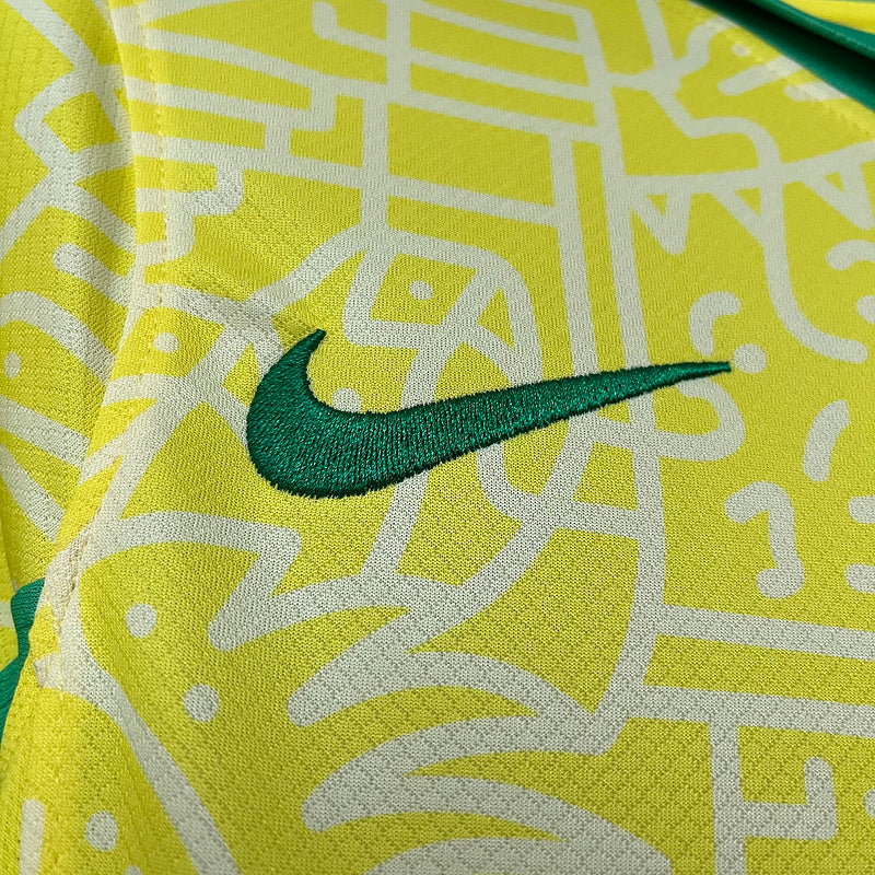 Camisa Feminina Seleção Brasil l 24/25 Nike - Amarelo