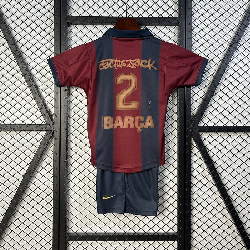 Kit Infantil Barcelona l 2025∕26 Special Edition Cactus Jack
