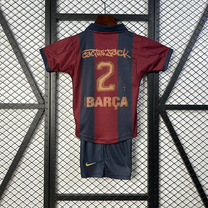 Kit Infantil Barcelona l 2025∕26 Special Edition Cactus Jack