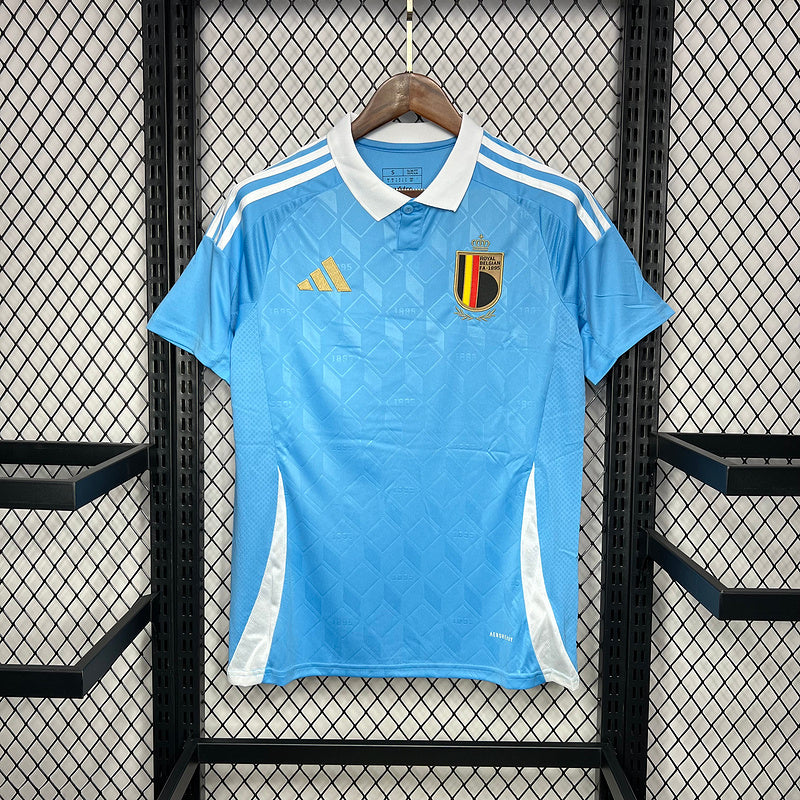 Camisa Bélgica 24/25 Adidas - Azul away