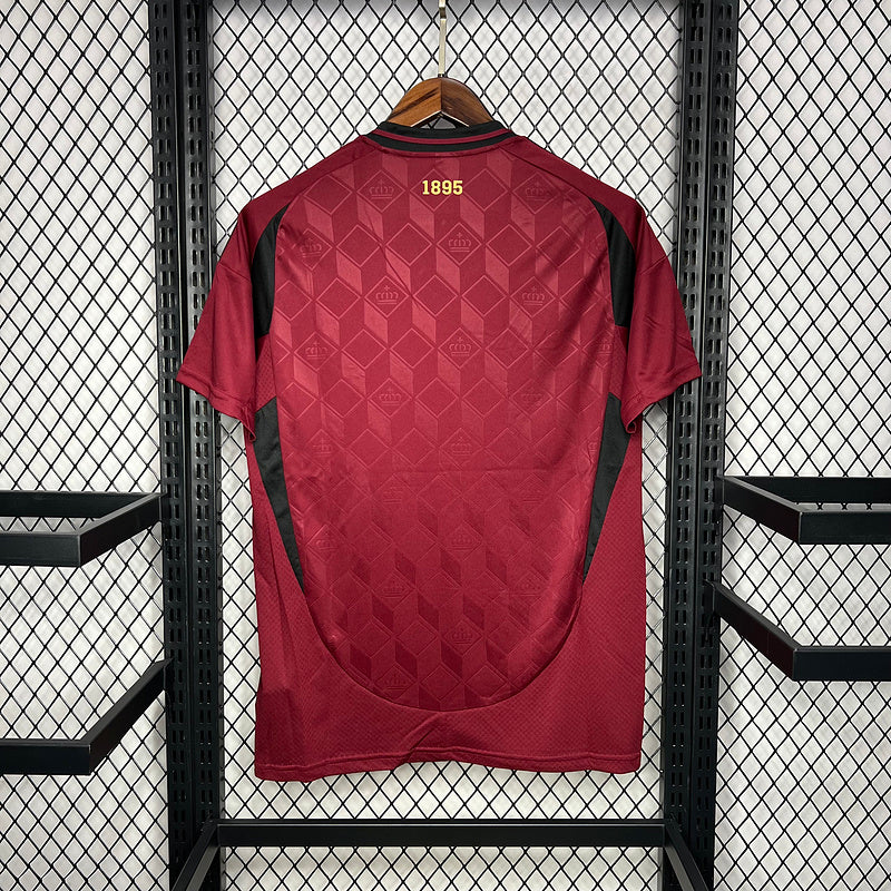 Camisa Bélgica 24/25 Adidas - Vermelha Home