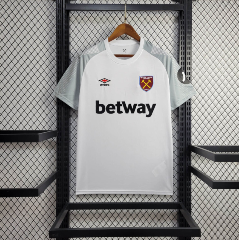 Camisa West Ham 24/25 Branco