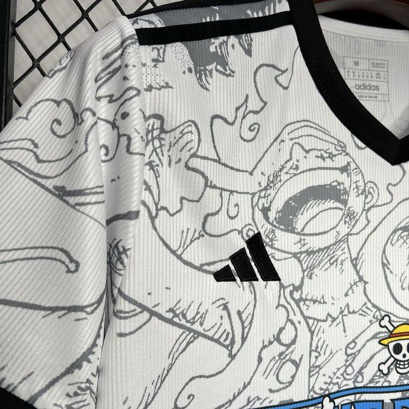 Camisa Japão "Luffy" Edição Especial 24/25 Torcedor Adidas Masculina - Branca