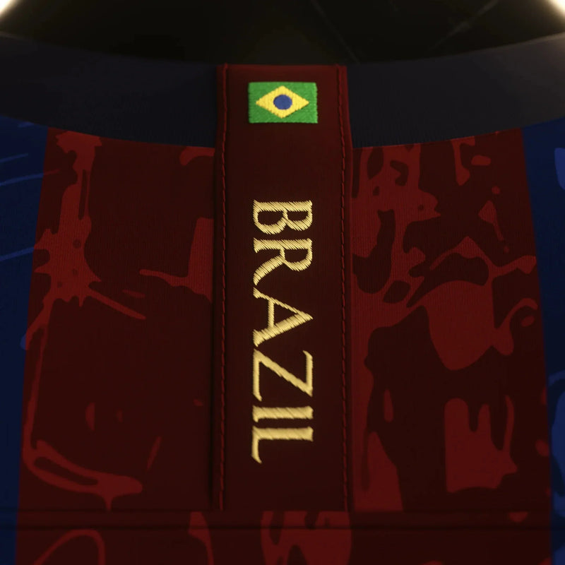 Camisa Barcelona Edição The Prince 24/25 Grená - Comma Masculino Torcedor