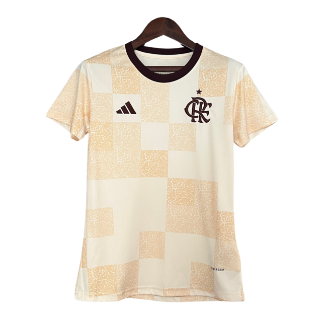 Camisa Feminina Flamengo Pré Jogo - 24/25