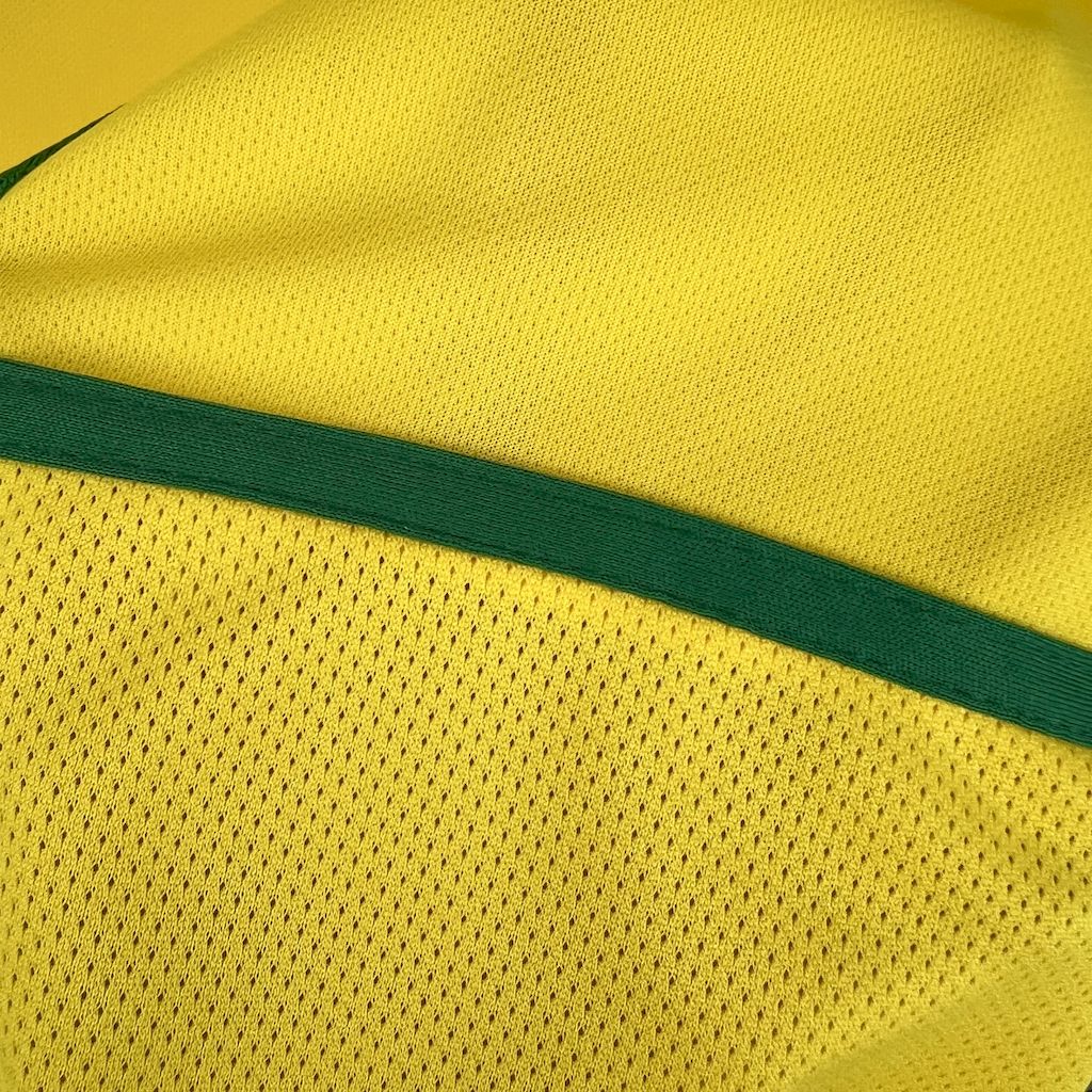 Camisa Retrô Seleção Brasil 2002/02 Home