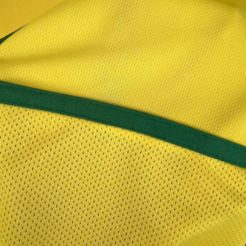 Camisa Retrô Seleção Brasil 2002/02 Home