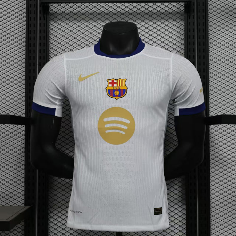 Camisa Barcelona 25/26 Special Edition Jogador - Branco