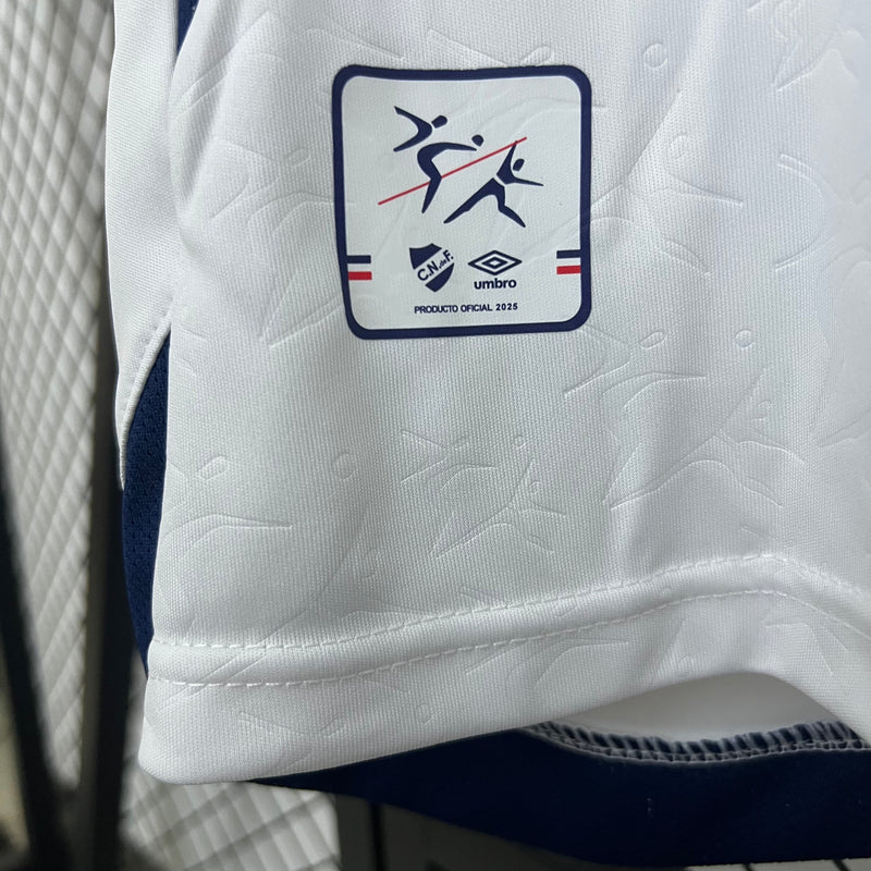 Camisa Nacional do Urugai 25/26 Branco - All Sponsors