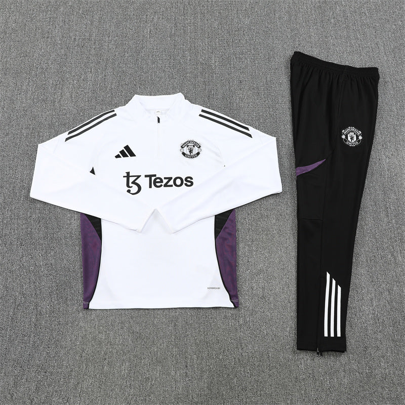 Training Suit Manchester United 25/26 White - Winter