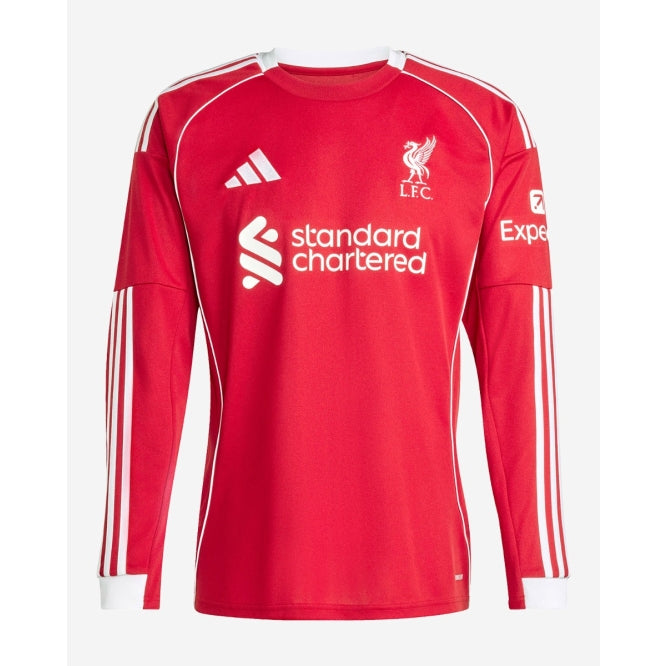 Camisa Liverpool 25/26 Long Sleeve Home