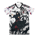 Camisa Japão Naruto 24/25 "Itachi" Torcedor Adidas Masculina - Preta e Branca